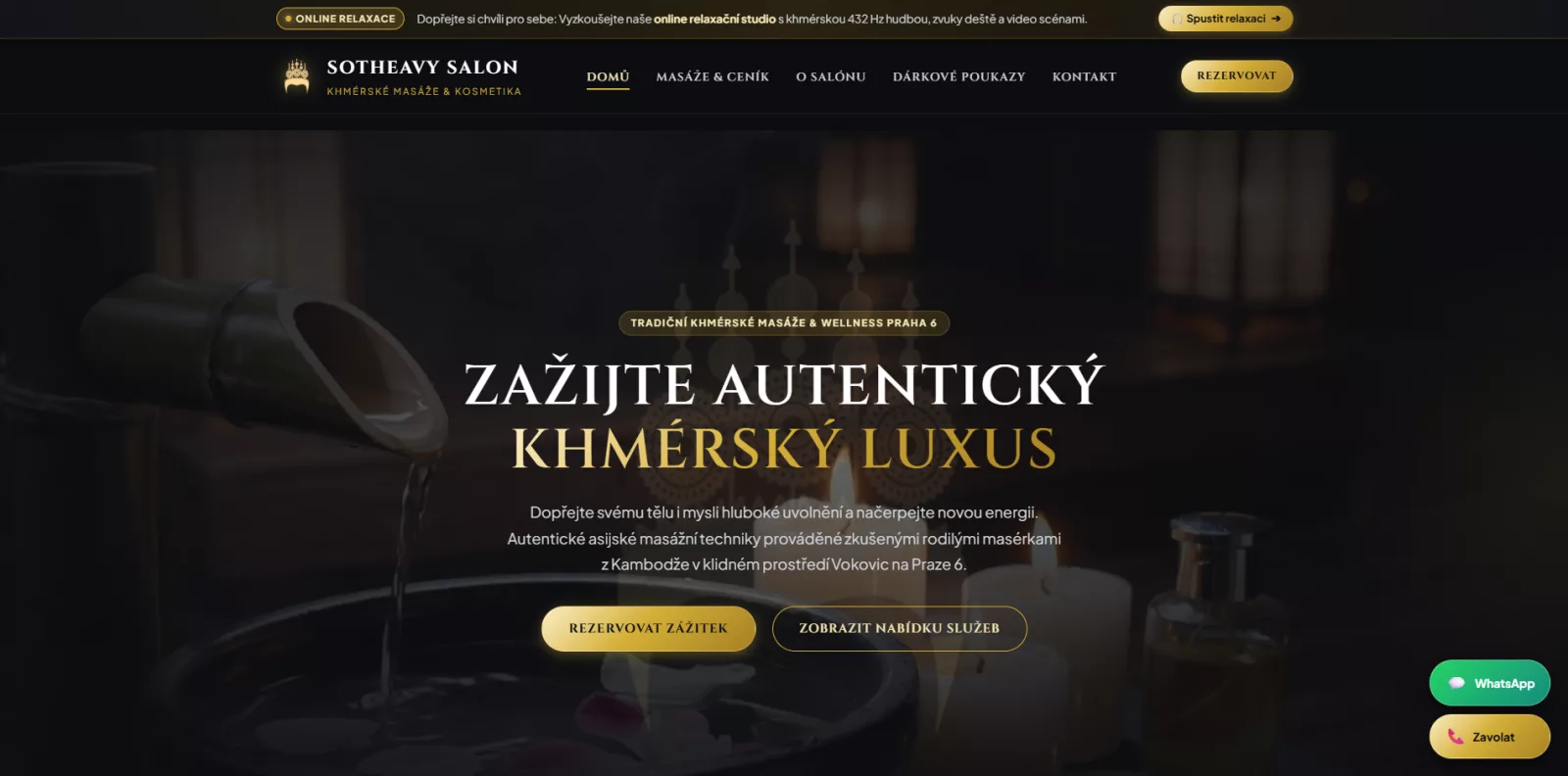 Náhled webu Sotheavy Salon